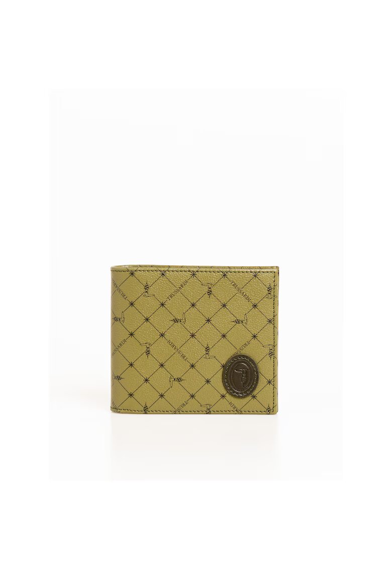 Trussardi Кожен портфейл с шарка
