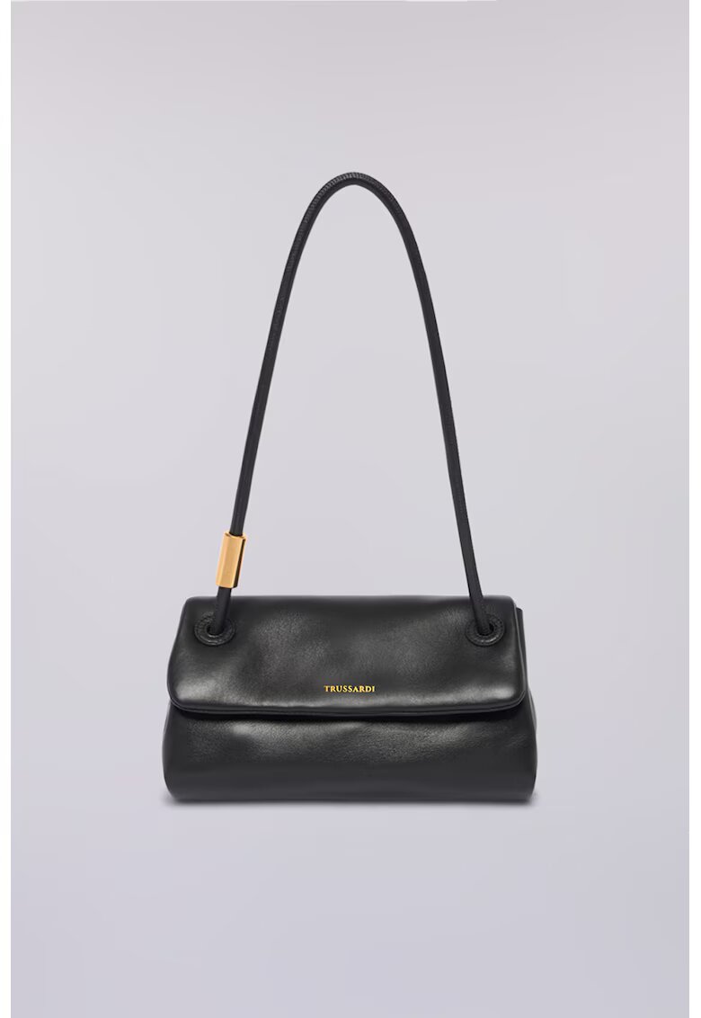 Trussardi Кожена чанта с лого