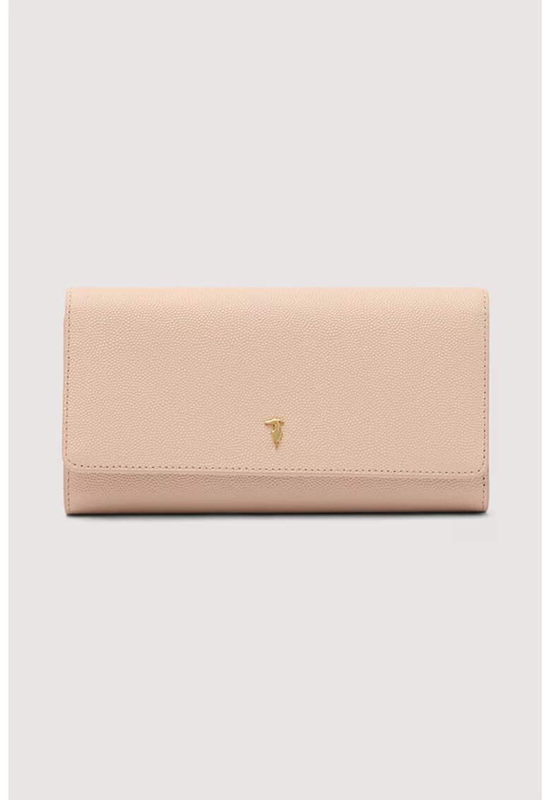 Trussardi Кожено портмоне с монограм