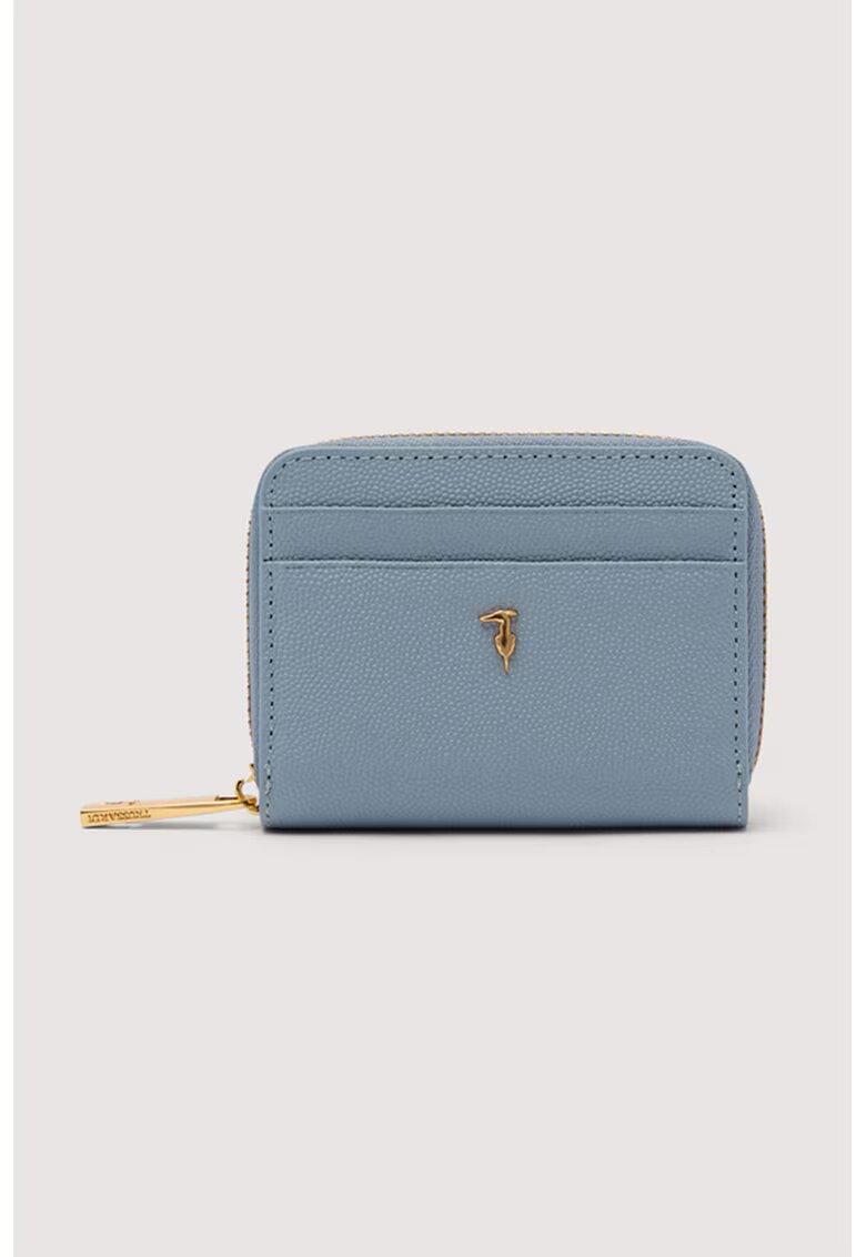 Trussardi Кожено портмоне с цип