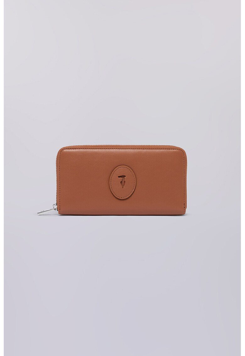 Trussardi Кожено портмоне с цип