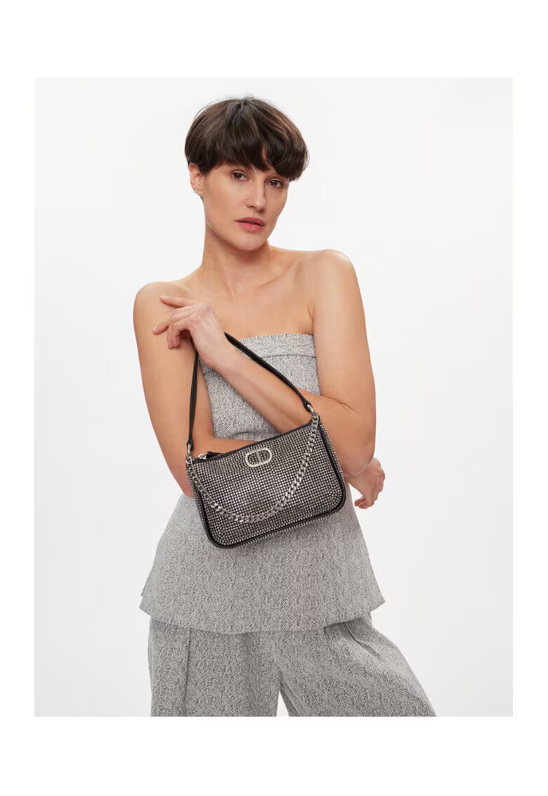 Twinset Дамска чанта модел Nero 00006 - 241TB7252 - черна