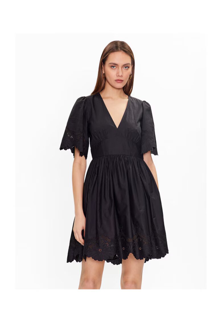 Twinset Дамска лятна рокля черна