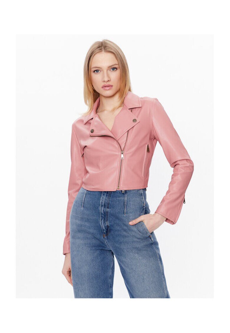 Twinset Дамско яке от имитация на кожа