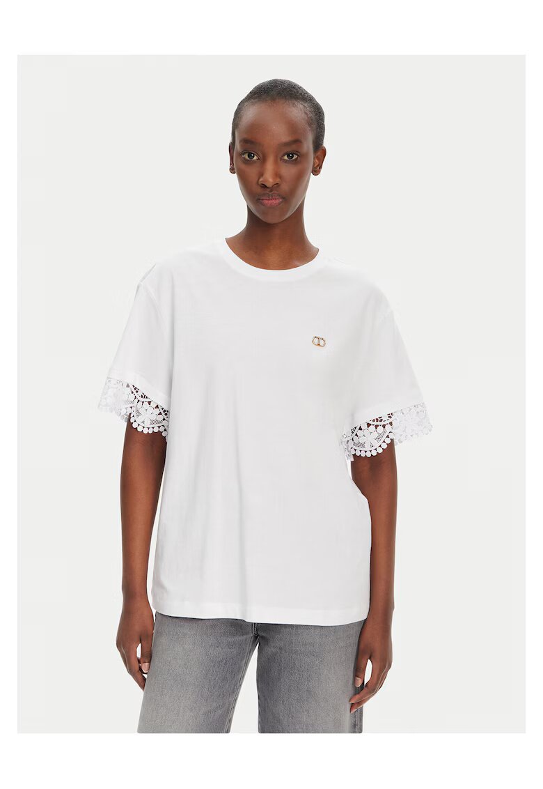 Twinset Тениска Бяла