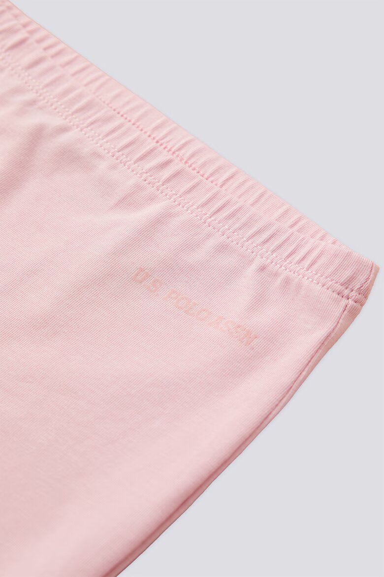 U.S. Polo Assn. Боксерки с памук - 3 чифта Лавандула/Бледозелен/Розово