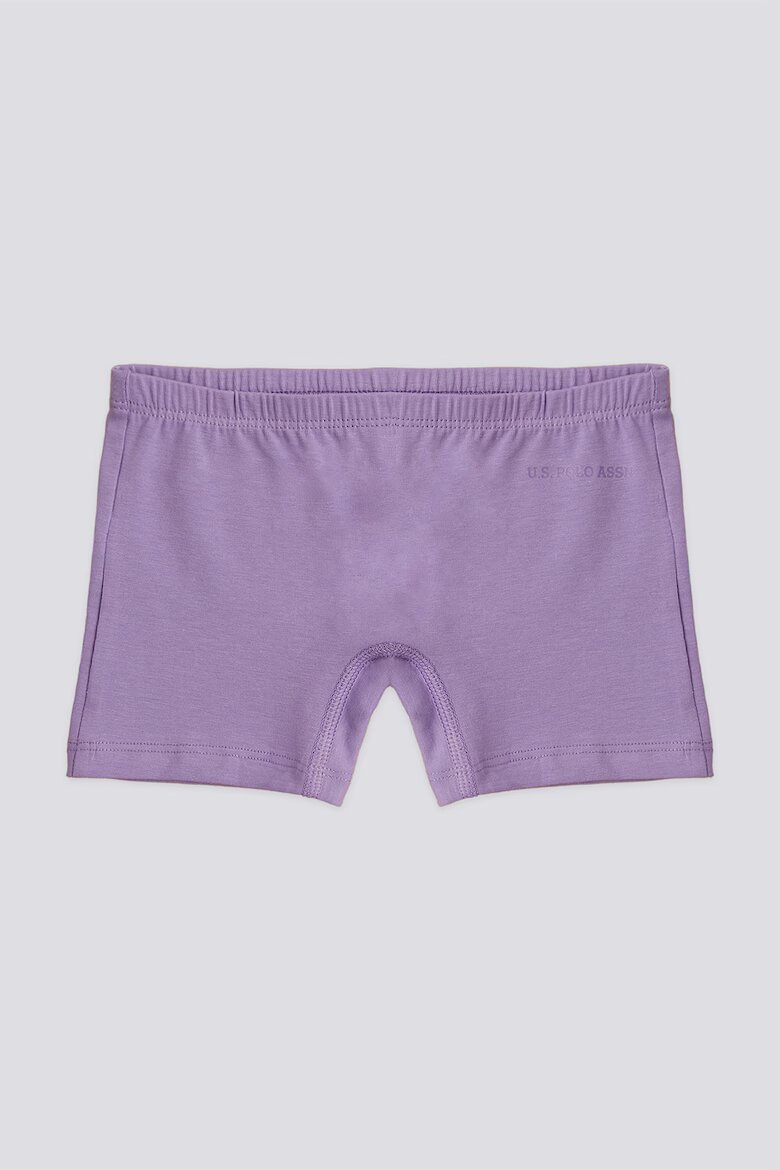 U.S. Polo Assn. Боксерки с памук - 3 чифта Лавандула/Бледозелен/Розово