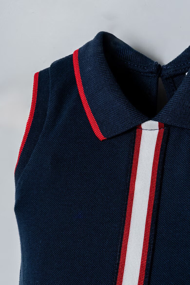 U.S. Polo Assn. Къса рокля с лого Червен/Бял/Тъмносин