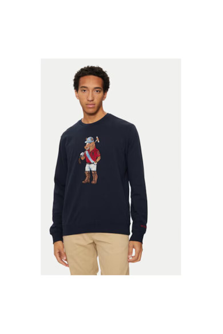 U.S. Polo Assn. Мъжка блуза U.S. Polo ASSN 304796715 Памук Синьо Син