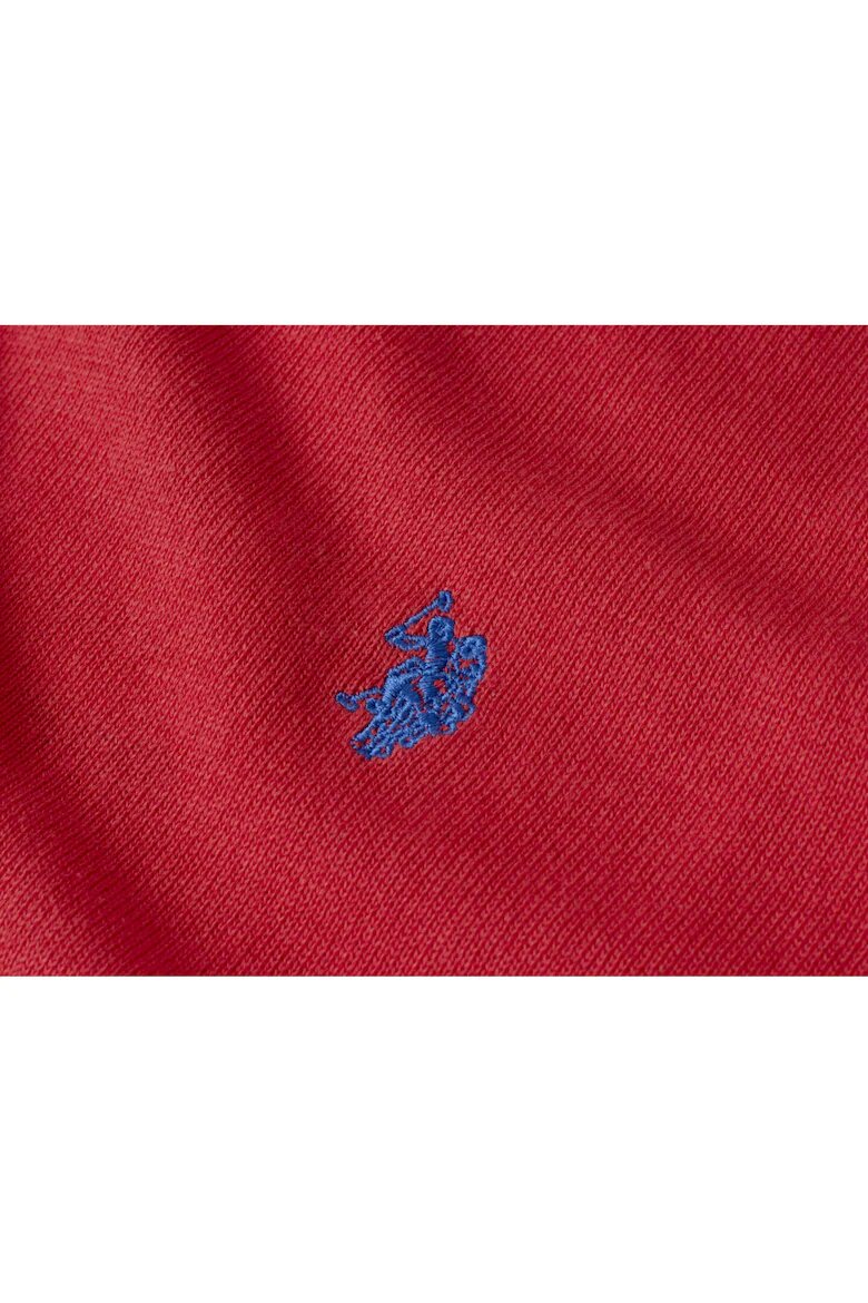 U.S. Polo Assn. Мъжки пуловер от памук с V-образно деколте