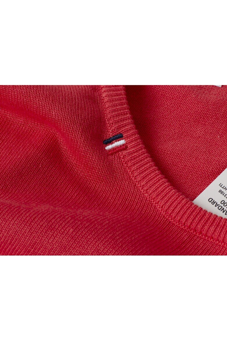 U.S. Polo Assn. Мъжки пуловер от памук с V-образно деколте