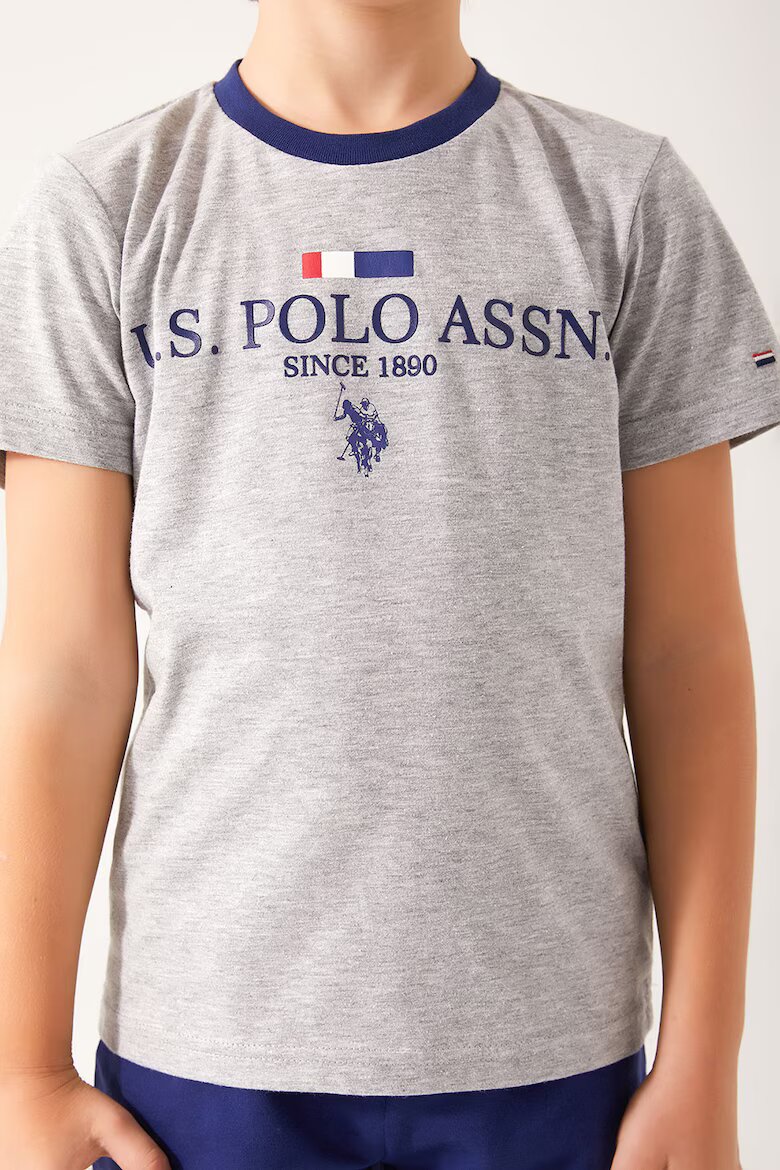 U.S. Polo Assn. Тениска и шорти с лога