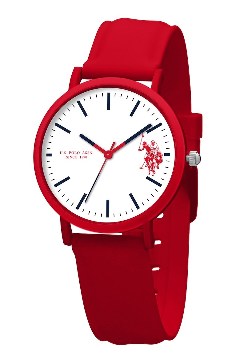 U.S. Polo Assn. Унисекс часовник със силиконова каишка
