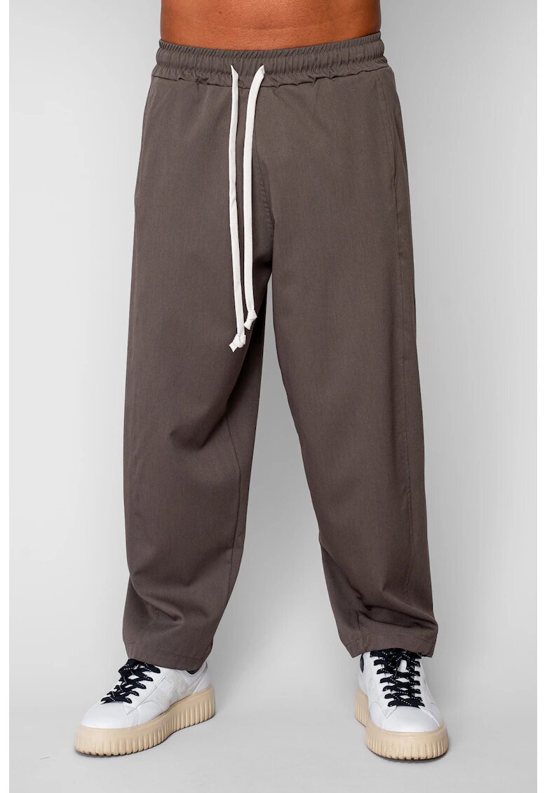 uFIT Дълги прави панталони Oversized от 100% Памук - 400гр/кв.м Premium Edition 20246