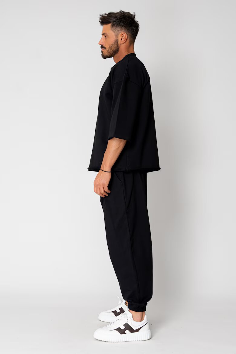 uFIT Комплект Flex Oversized тениска и широки панталони Черен 15397 Черен