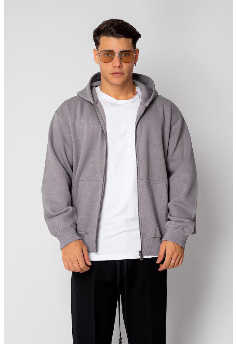 uFIT Суичър с цип Grey Anthracite II 18882