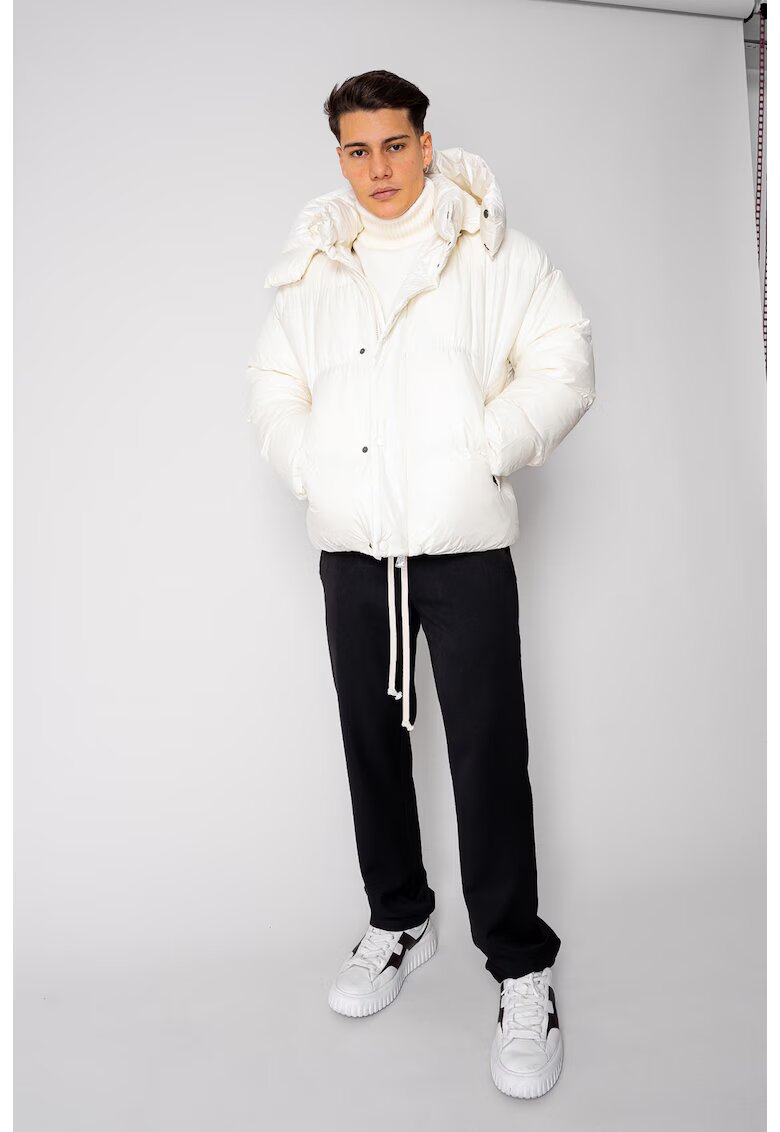 uFIT Яке с цип и копчета Off White 18998 - Бял