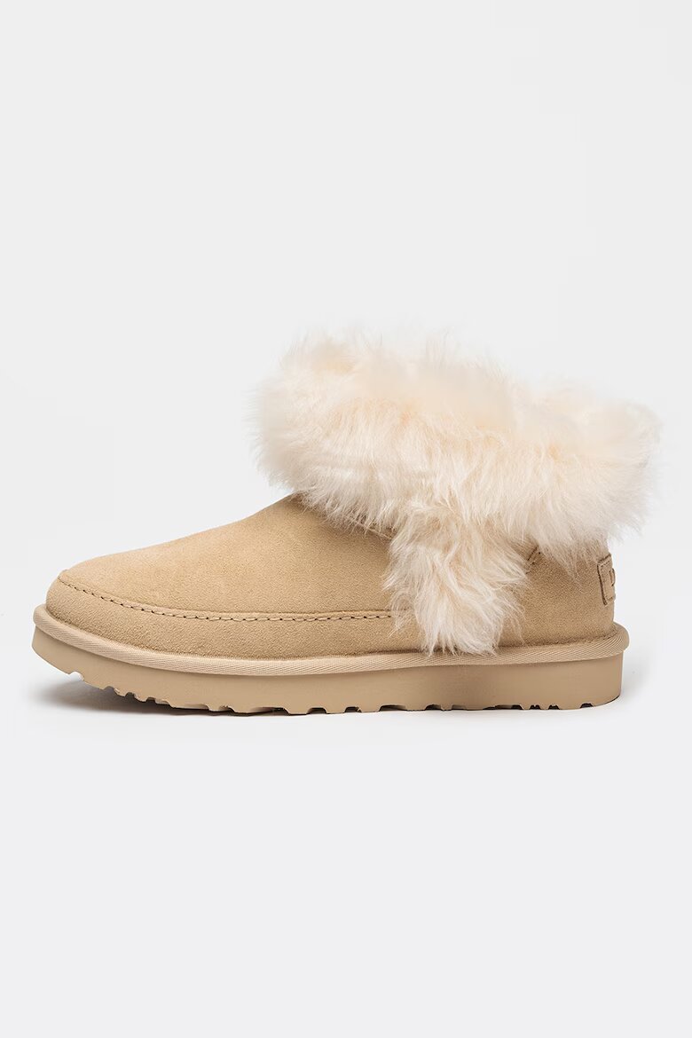UGG Боти Classic Ultra Mini Chalet Mini Тъмнобежово