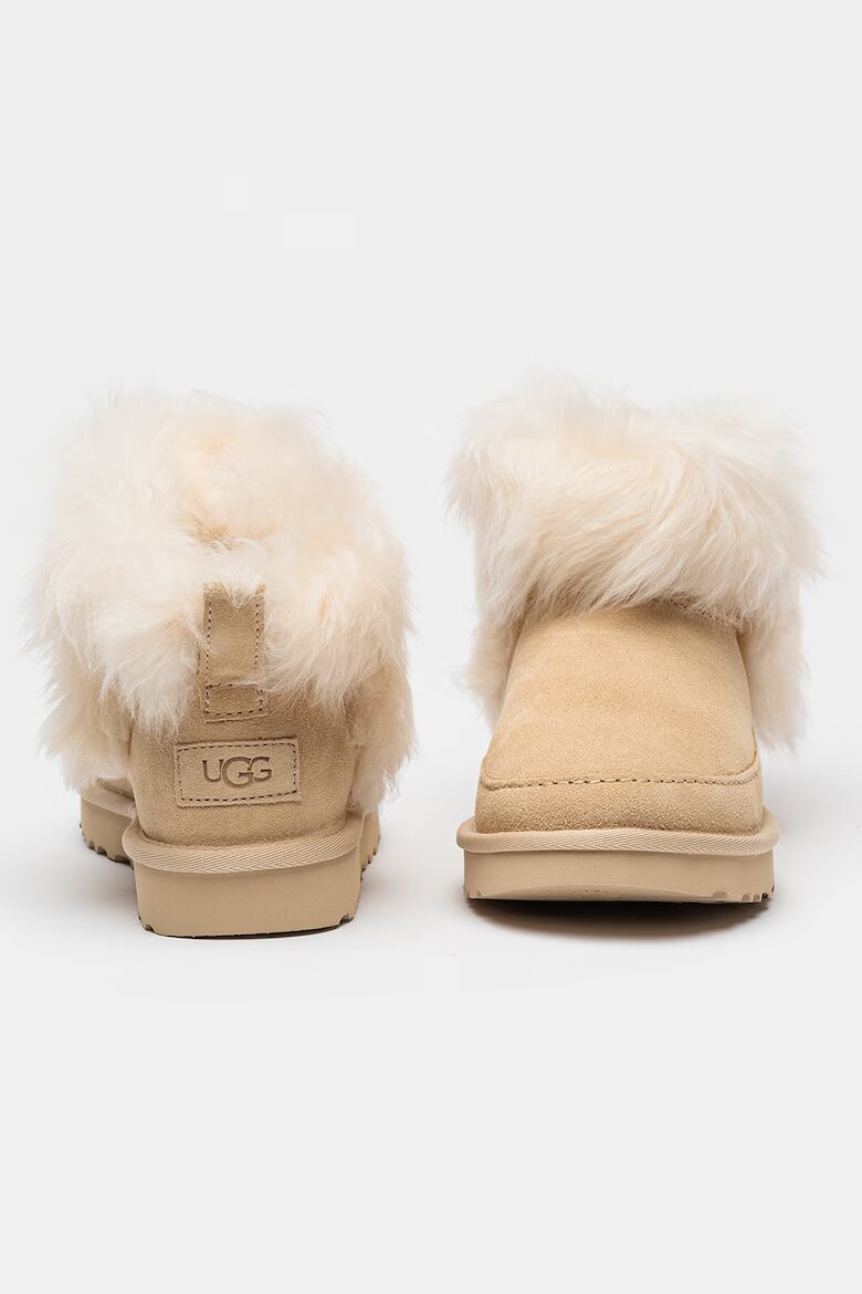 UGG Боти Classic Ultra Mini Chalet Mini Тъмнобежово