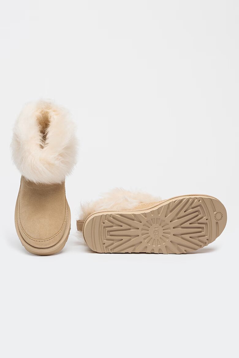 UGG Боти Classic Ultra Mini Chalet Mini Тъмнобежово