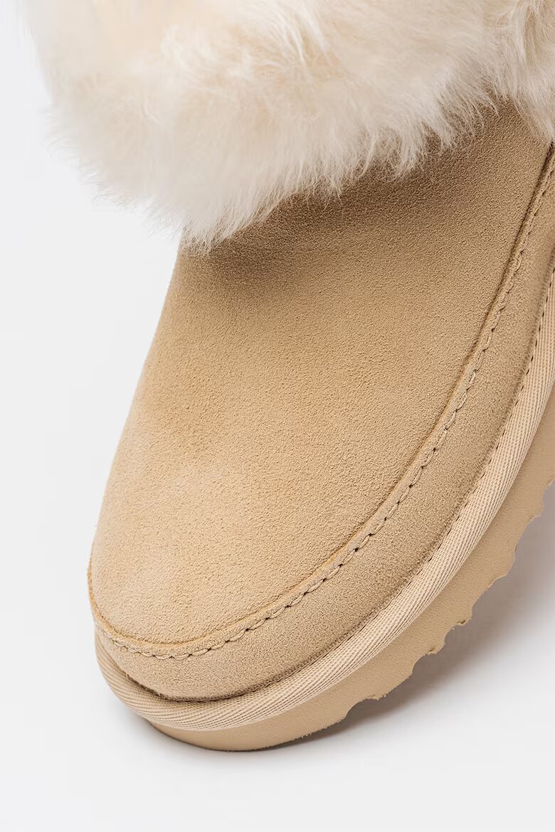 UGG Боти Classic Ultra Mini Chalet Mini Тъмнобежово