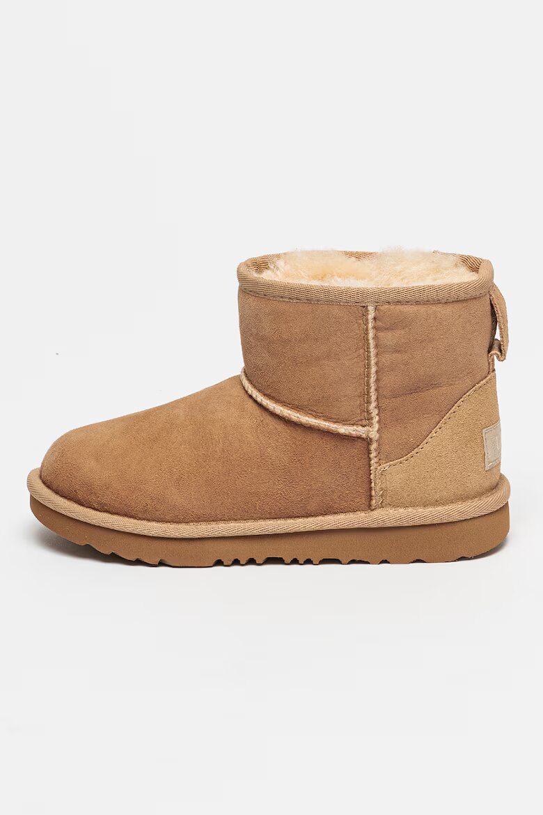 UGG Боти от велур Classic II Mini Светлокафяв