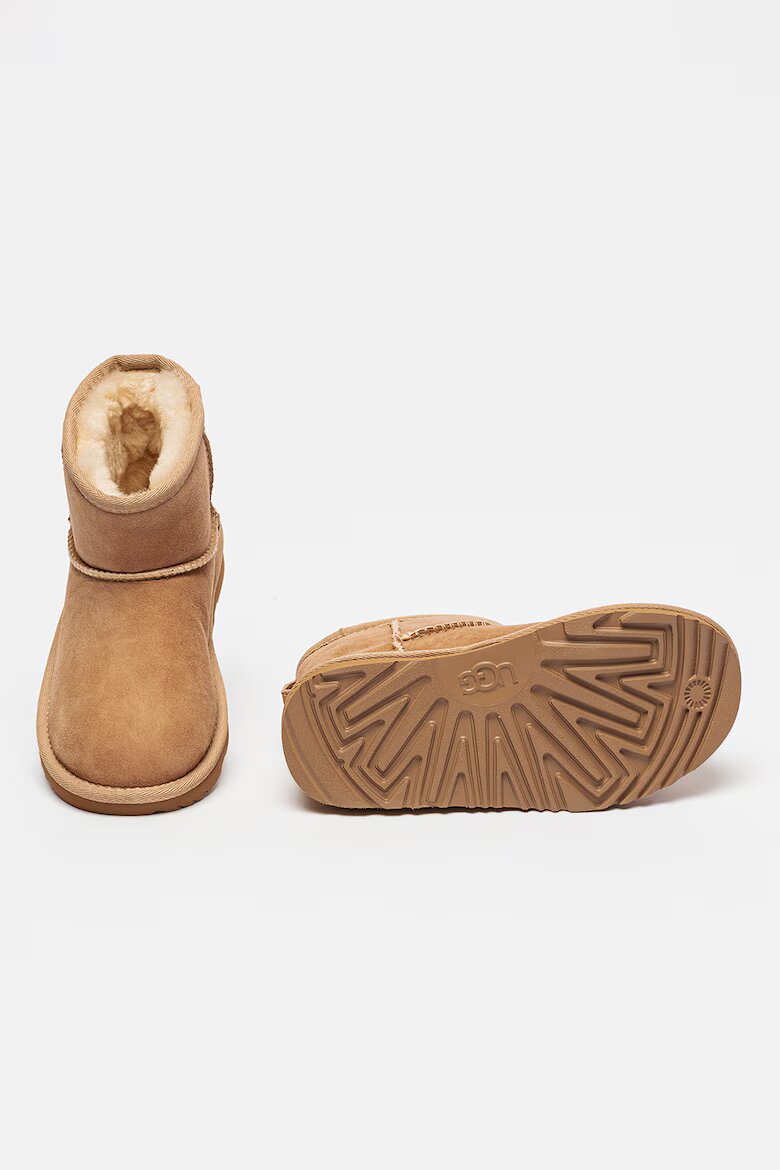UGG Боти от велур Classic II Mini Светлокафяв