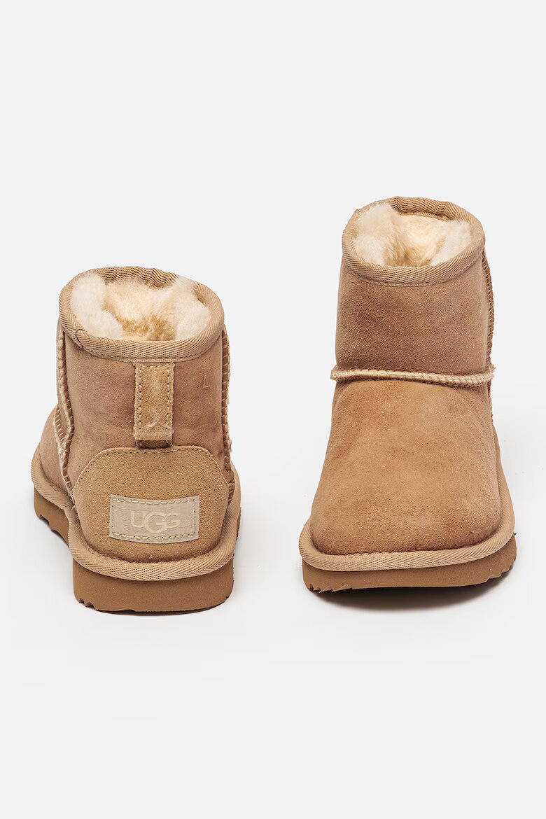 UGG Боти от велур Classic II Mini Светлокафяв