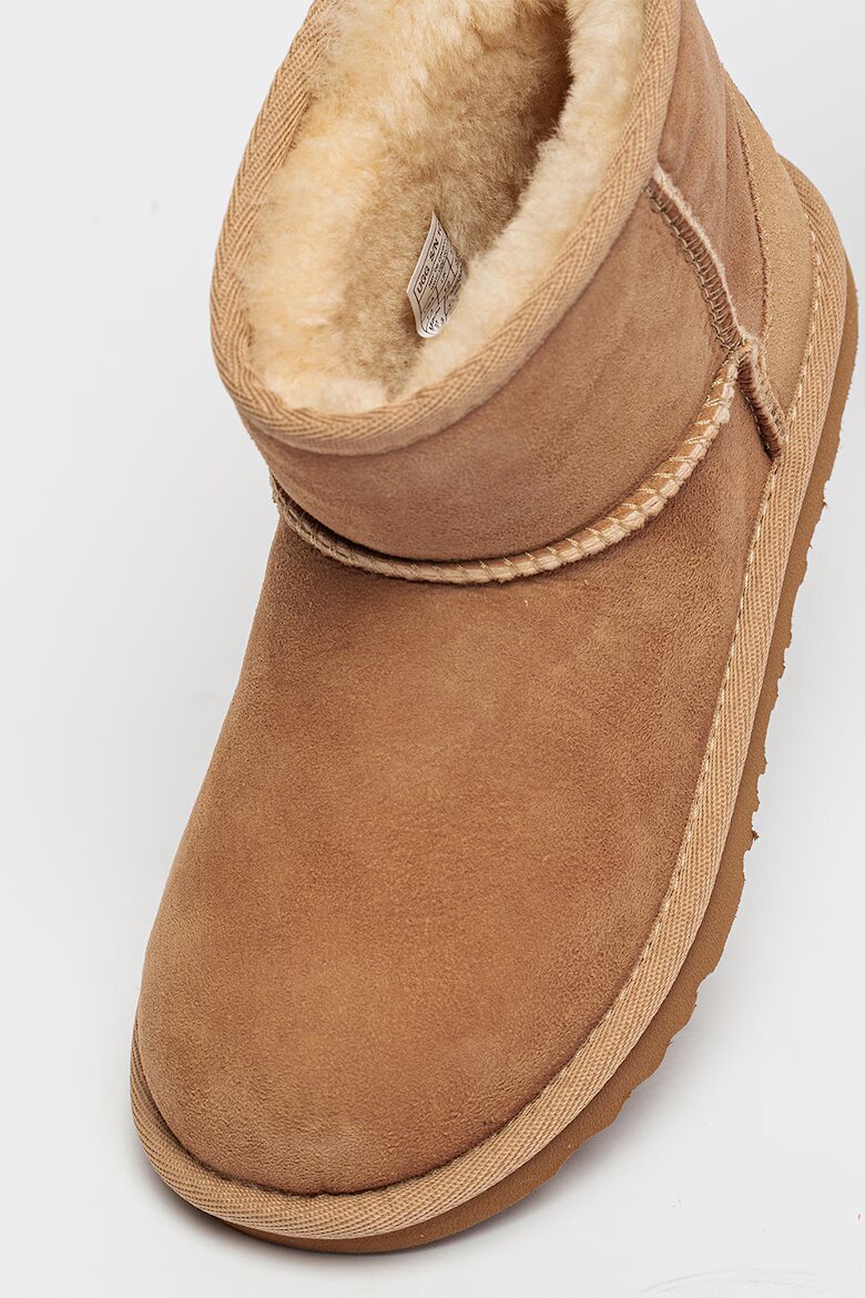 UGG Боти от велур Classic II Mini Светлокафяв