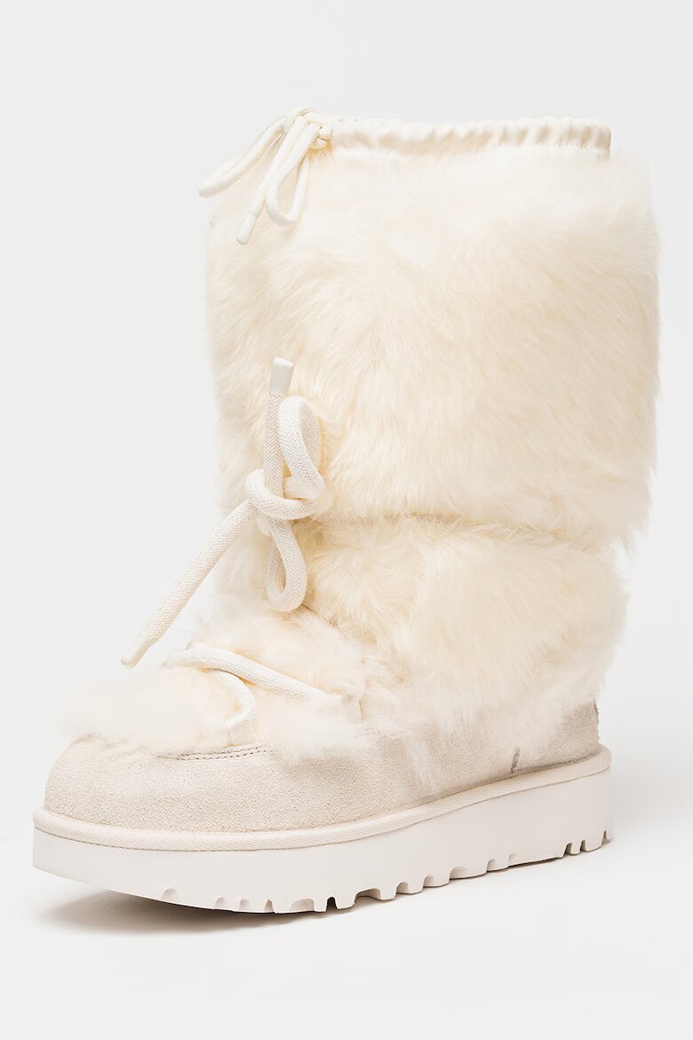 UGG Ботуши Chalet от пух Мръснобял