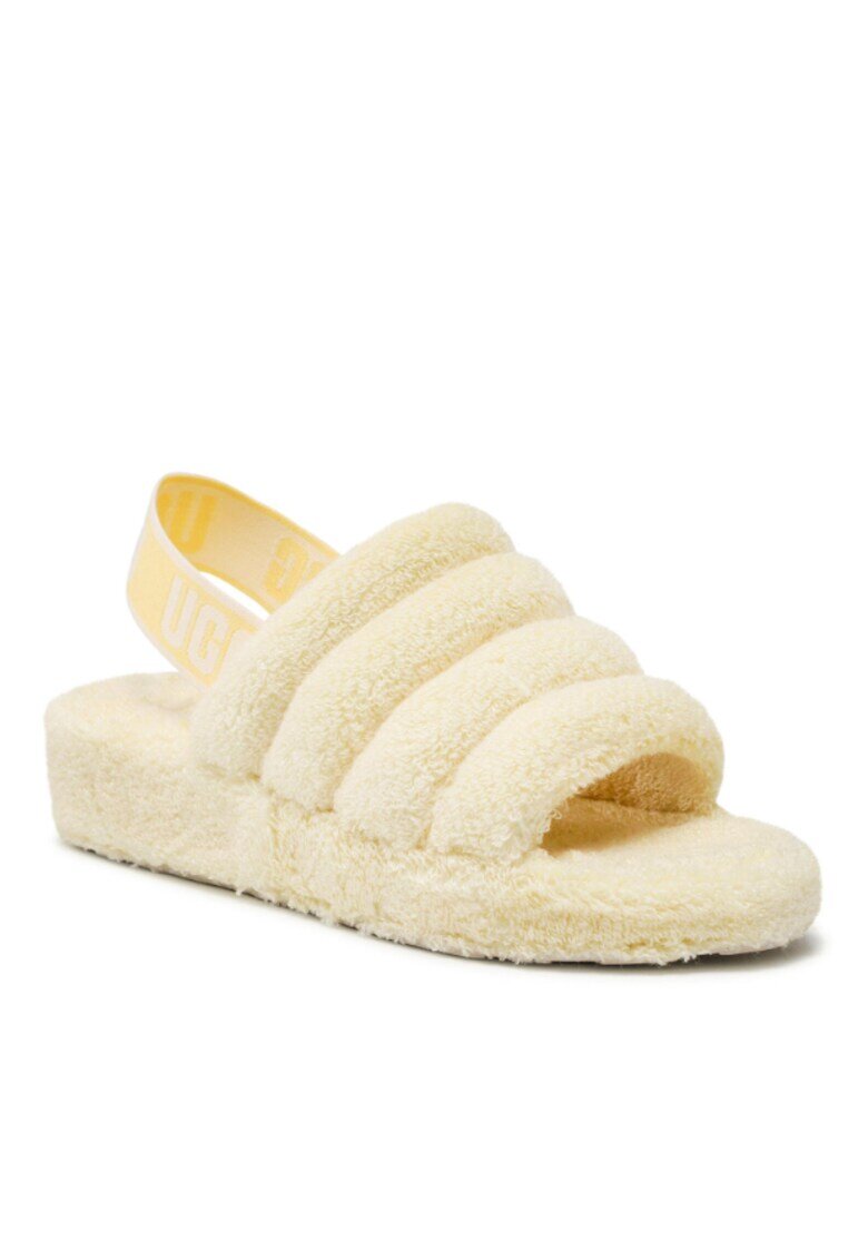 UGG Дамски чехли - Текстил - Жълт