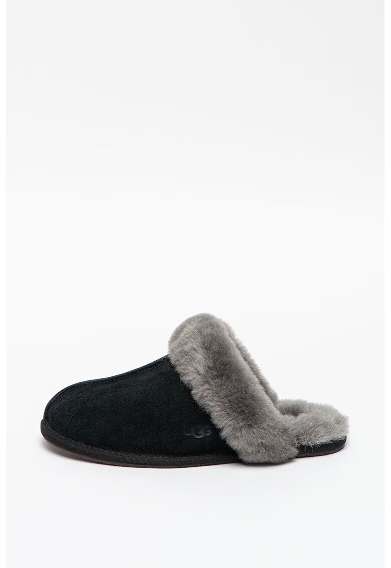 UGG Домашни велурени пантофи Scuffette II с овча кожа