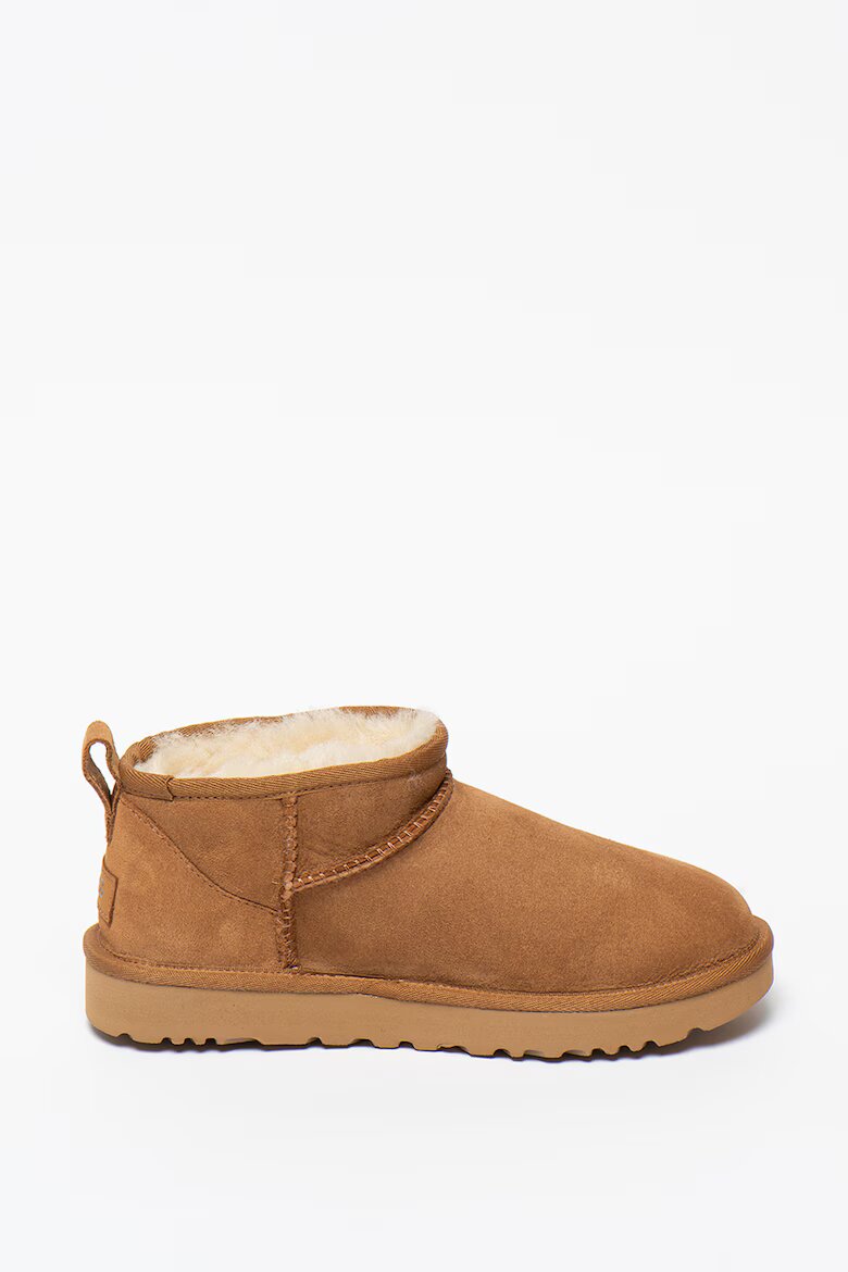 UGG Класически slip-on мини велурени ботуши - 43797 Карамел