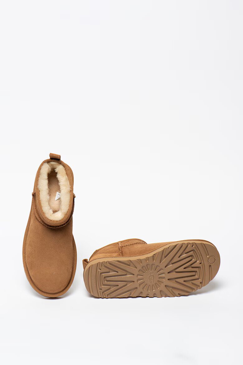 UGG Класически slip-on мини велурени ботуши - 43797 Карамел