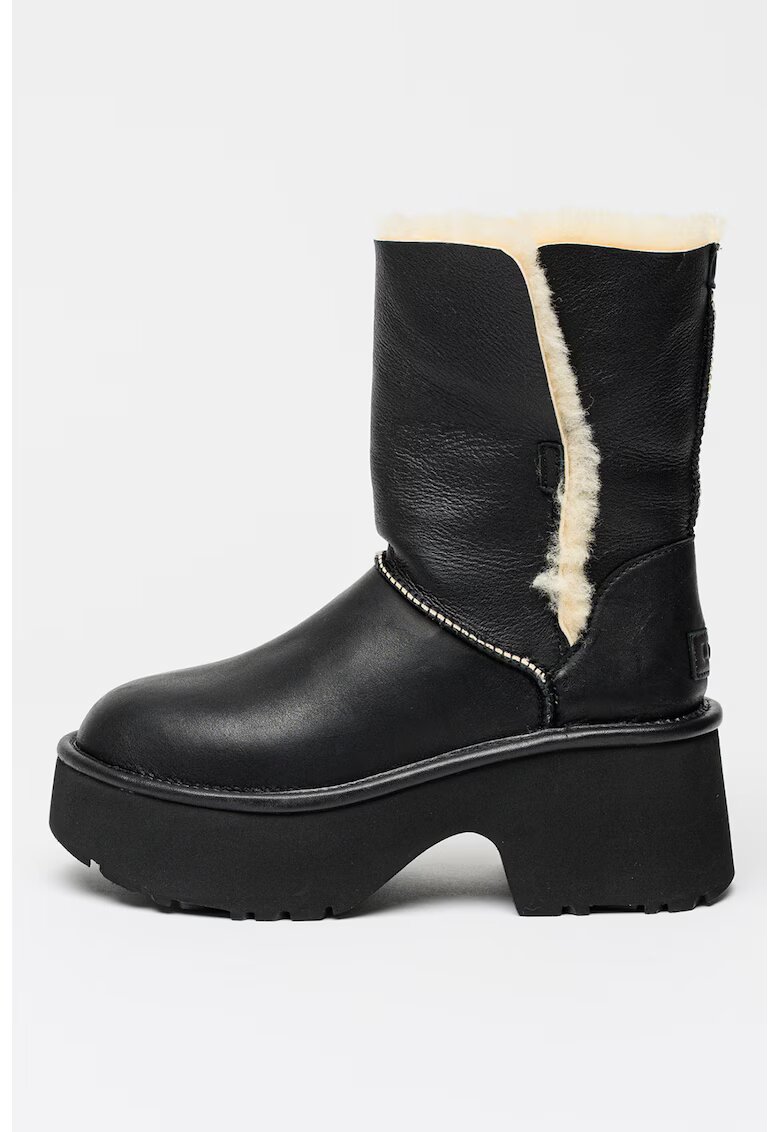 UGG Кожени боти Esmee - Черен