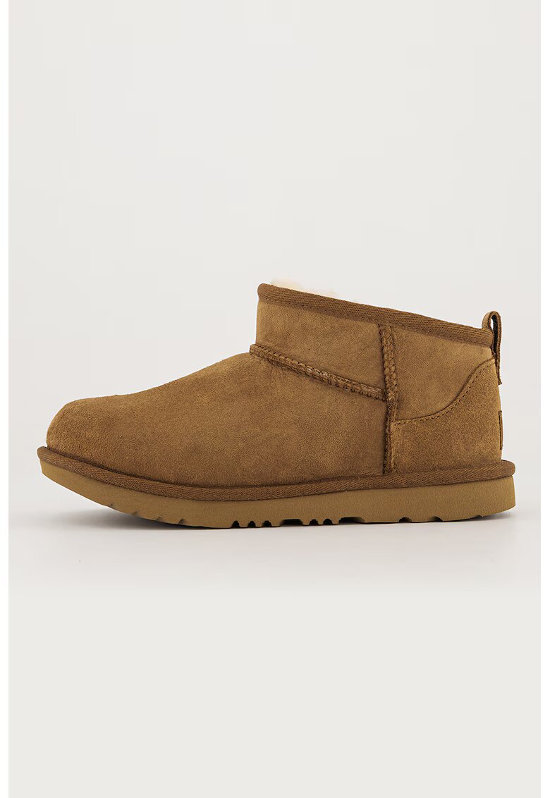 UGG Непромокаеми велурени боти Classic Mini II
