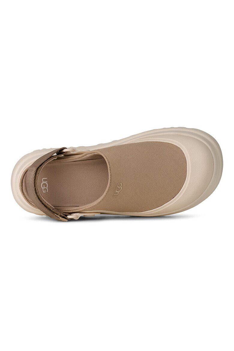UGG Сабо Golden Glow с отворена пета Бежов/Крем