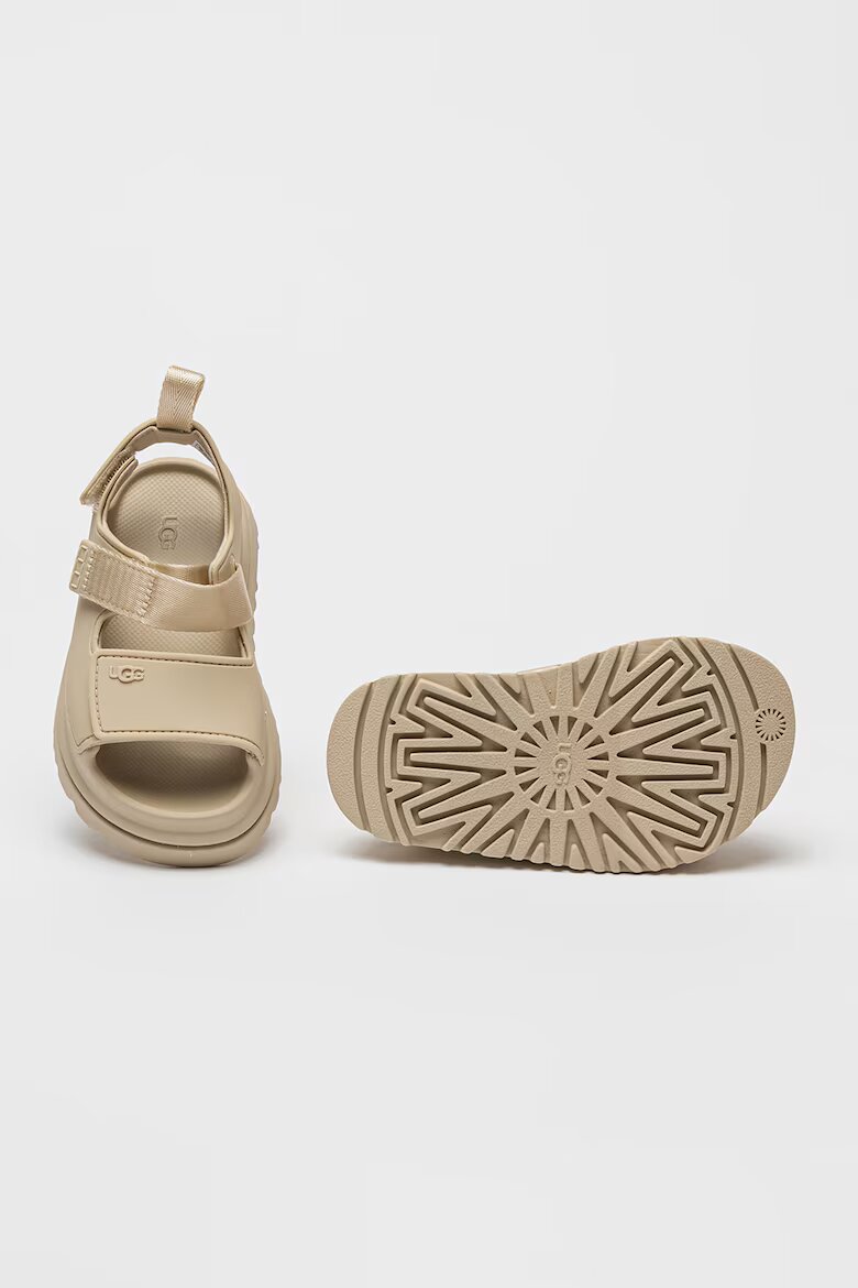 UGG Сандали Golden Glow с равна платформа Бежов