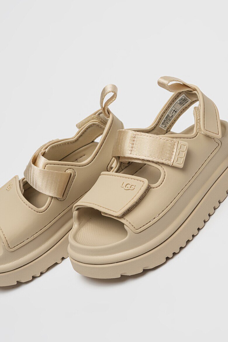 UGG Сандали Golden Glow с равна платформа Бежов