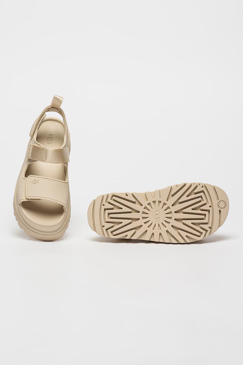 UGG Сандали Golden Glow с велкро Светло бежово