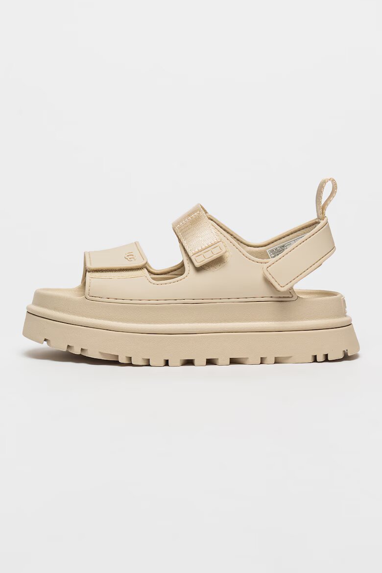 UGG Сандали Golden Glow с велкро Светло бежово