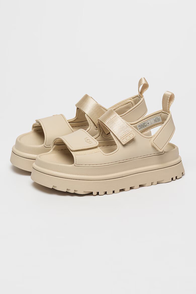 UGG Сандали Golden Glow с велкро Светло бежово