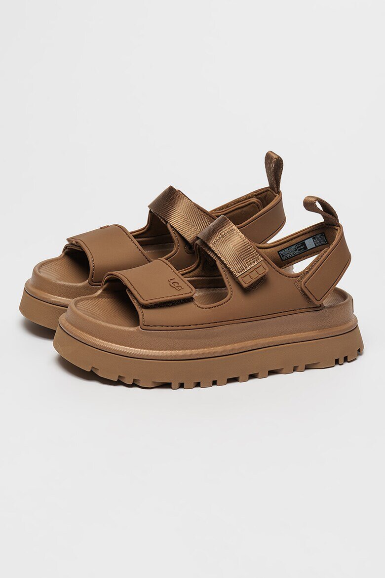 UGG Сандали Golden Glow с велкро Тъмнокафяв
