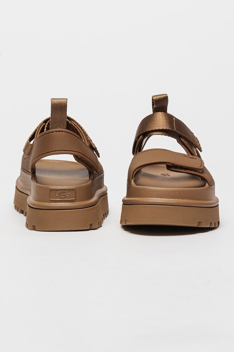 UGG Сандали Golden Glow с велкро Тъмнокафяв