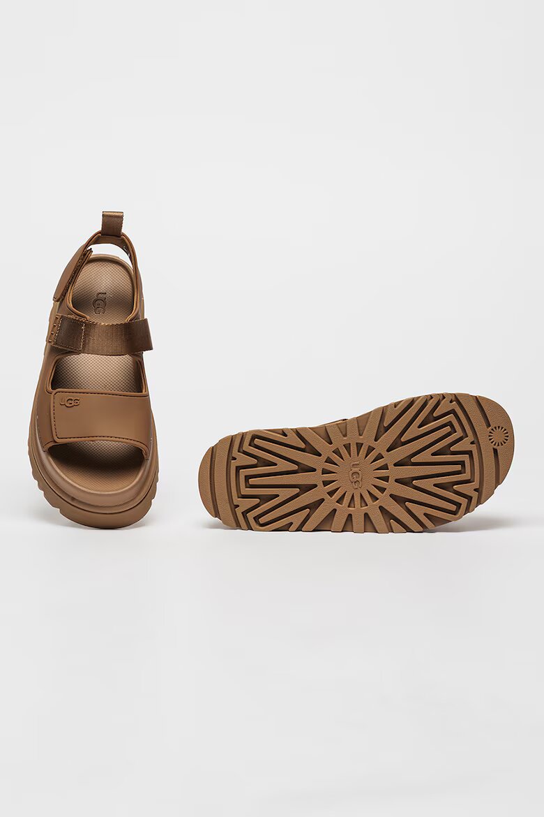 UGG Сандали Golden Glow с велкро Тъмнокафяв