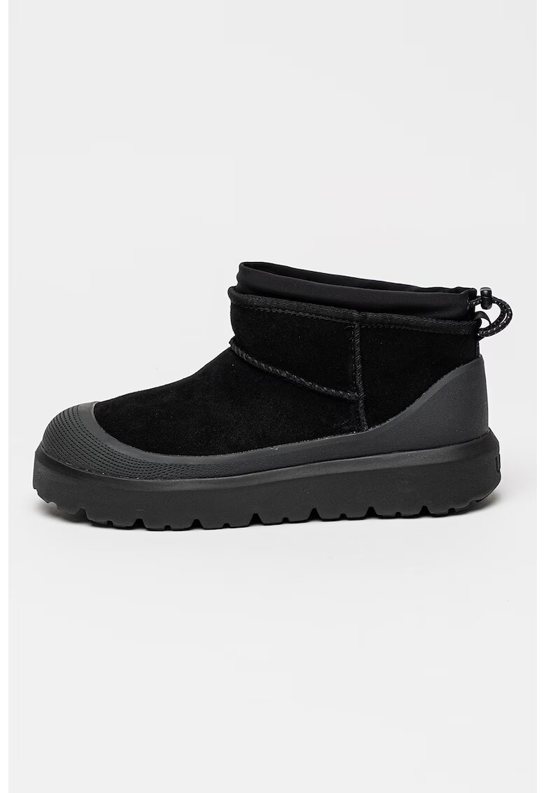UGG Унисекс боти Classic Ultra Mini - Черен