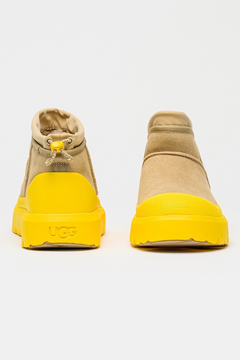 UGG Унисекс боти Classic Ultra Mini Жълт/Бежов