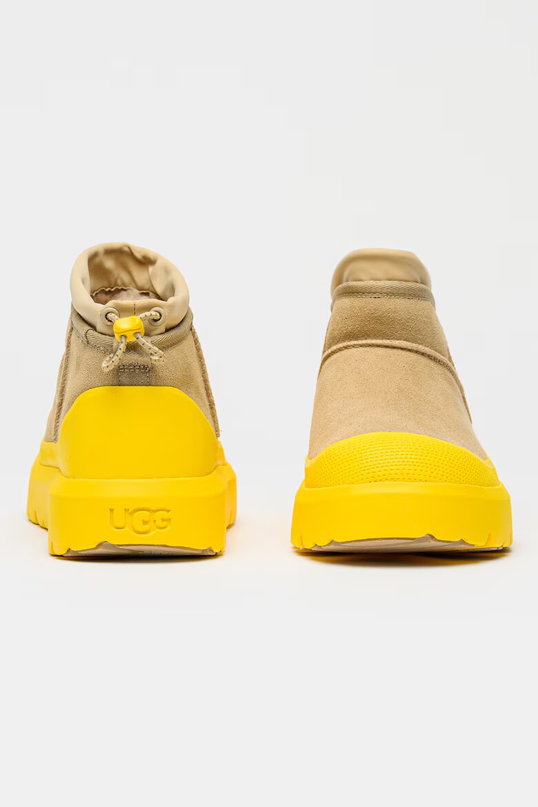 UGG Унисекс боти Classic Ultra Mini Жълт/Бежов