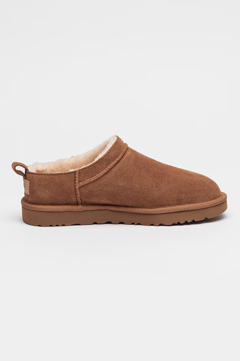 UGG Велурени боти Classic Micro Карамел