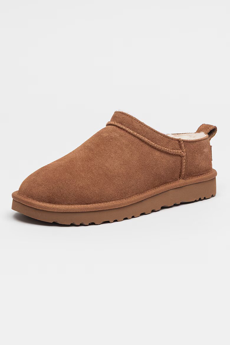 UGG Велурени боти Classic Micro Карамел